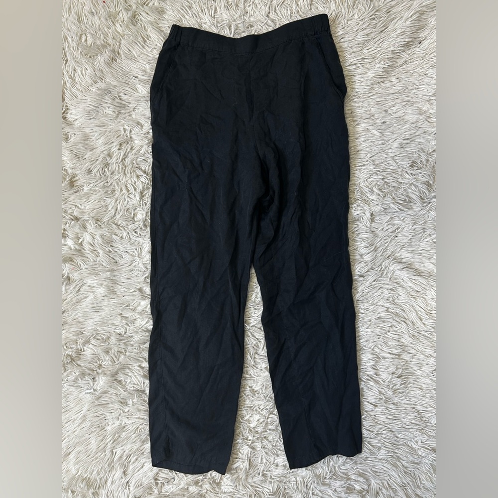 ◾️Noul By Oak + Fort Tencel Black Trousers
